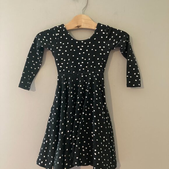 $23 ADD ON Remie Girl polka dot dress Janie and Jack Baby Gap Quincy Mae Zara - Picture 1 of 3